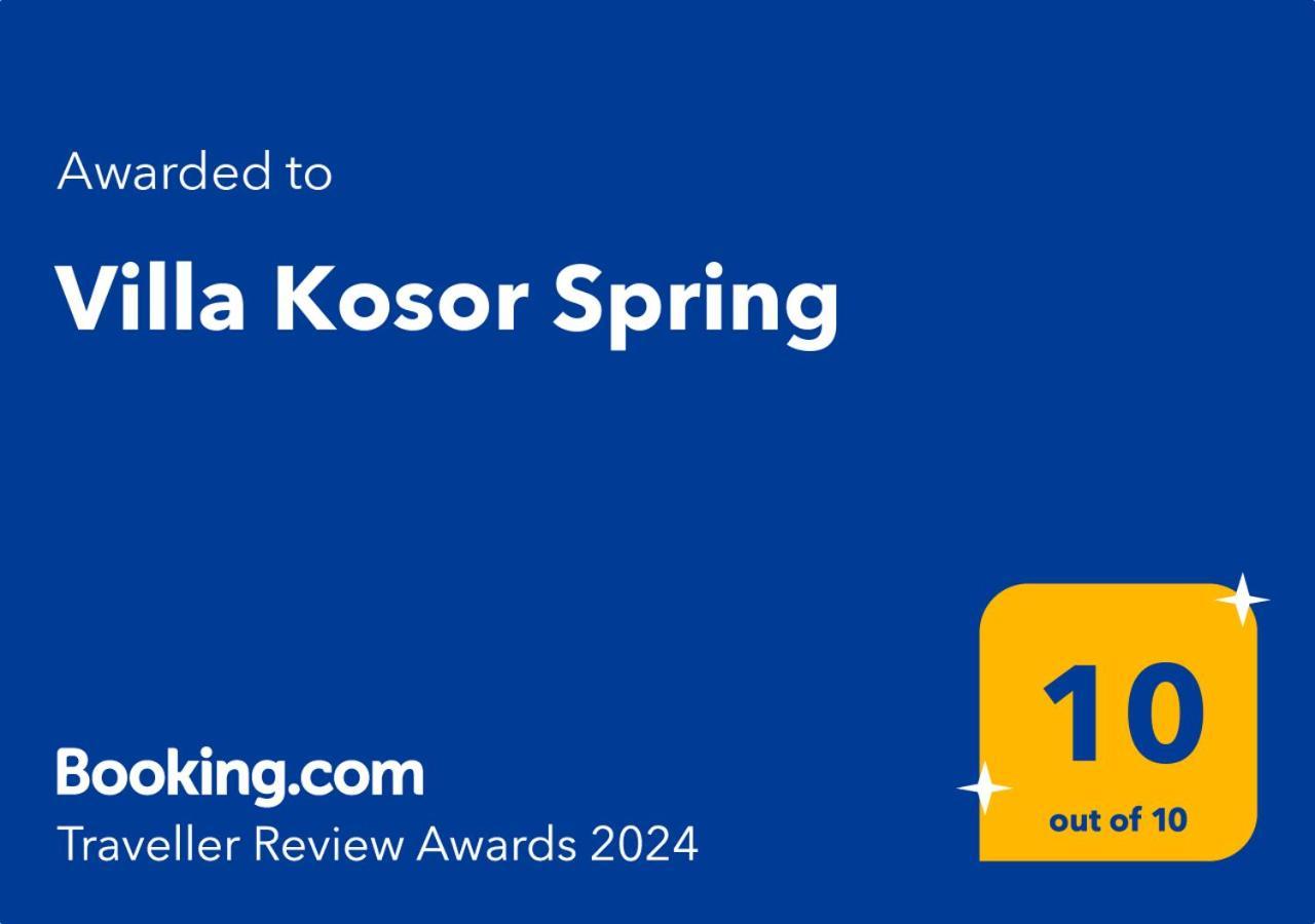Villa Kosor Spring 블라카예 외부 사진